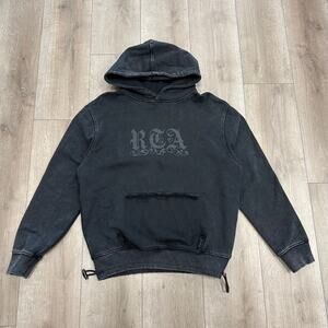 RTA Relaxed Fit Jordan Black Purgatory Hoodie Sweater size Medium M B31